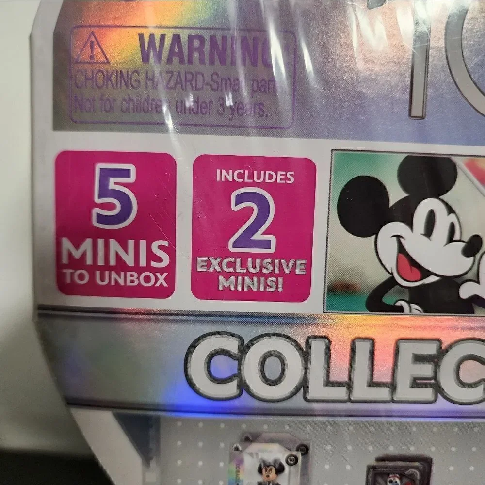 Mini Brands Exclusive Disney 100 Platinum Collectors Case Zuru  5 Minis